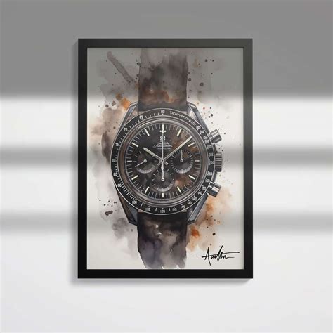 Omega Watch Wall Art 